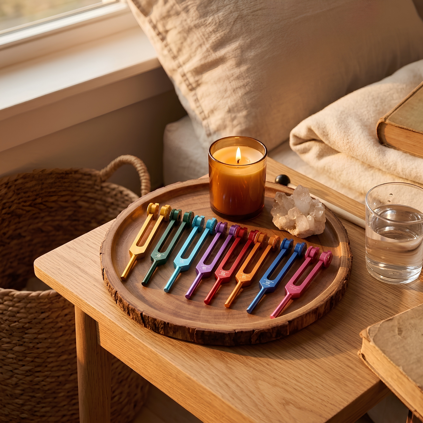Ahodi Chakra Tuning Fork Set