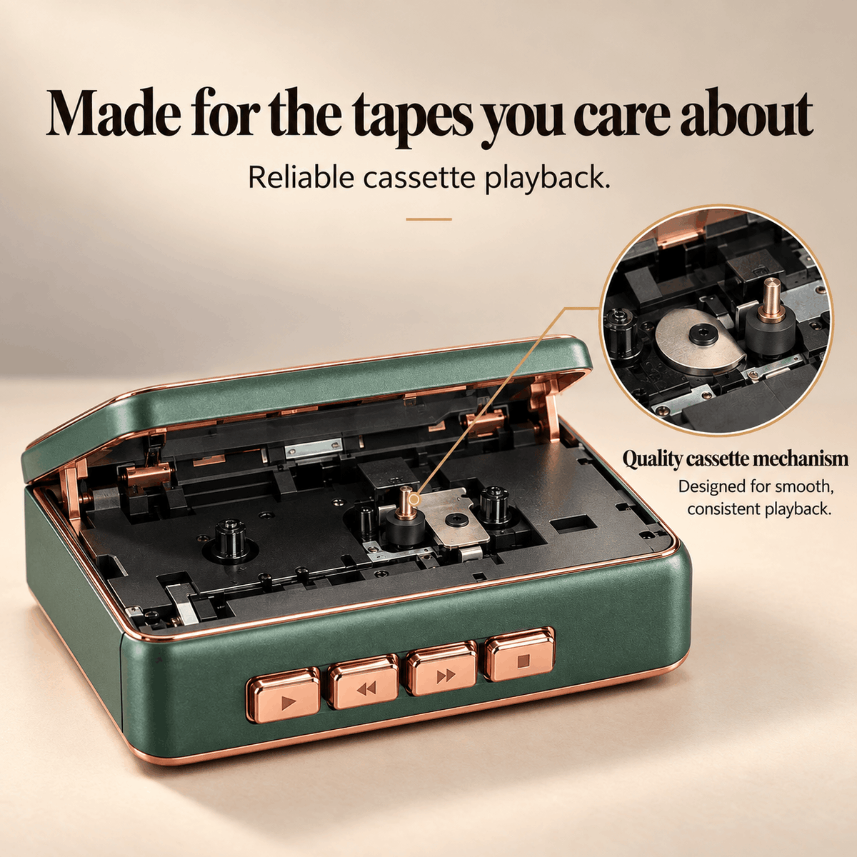 Ahodi Cassette Player | Classic