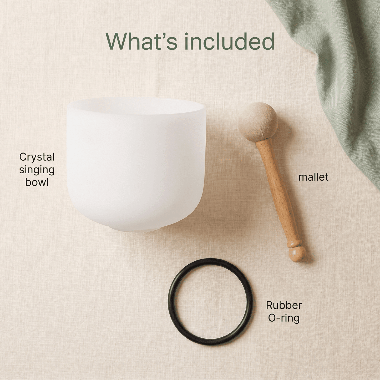 Ahodi Crystal | 432 Hz 8״ Crystal Singing Bowl - Ahodi