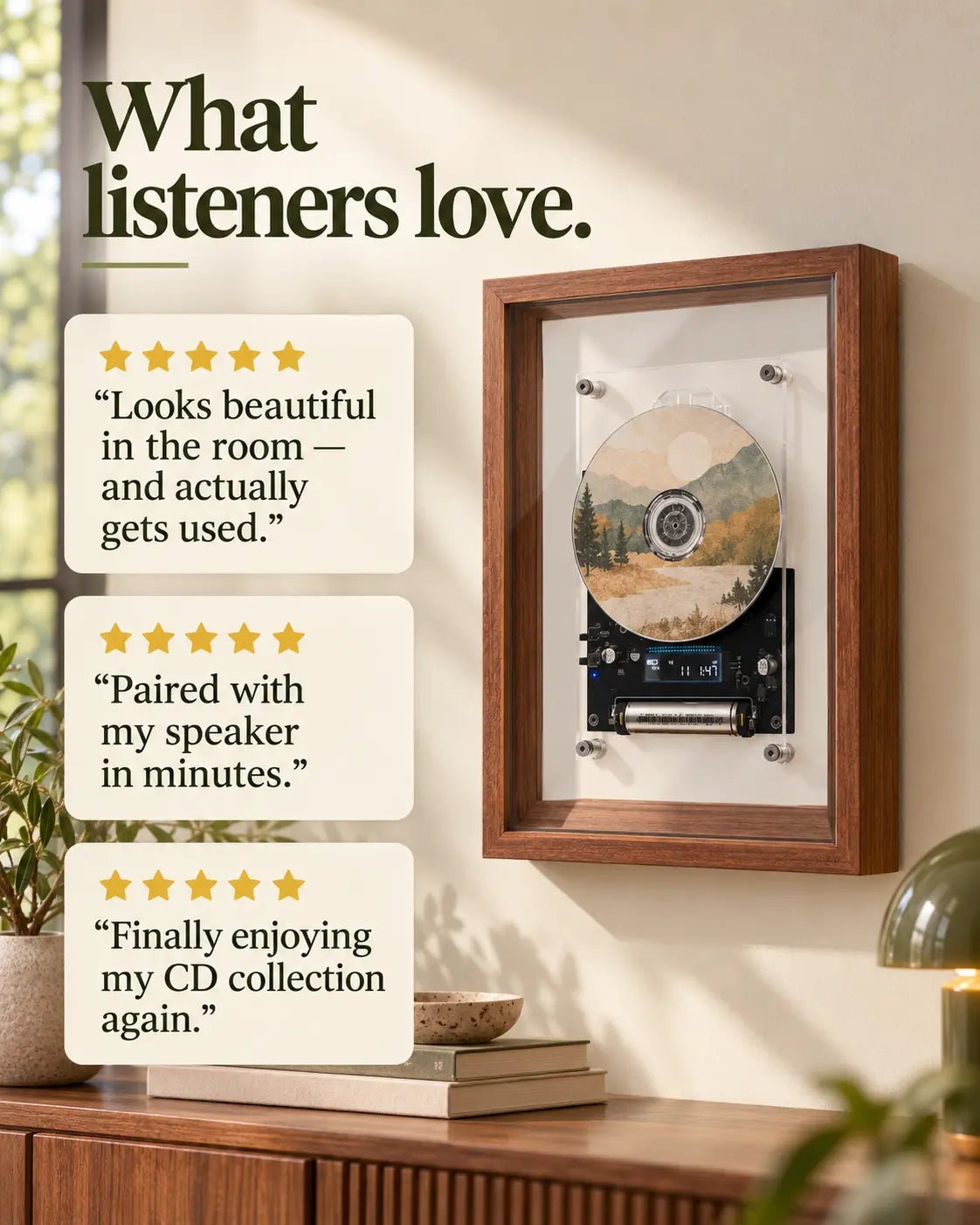 AhodiFrame | CD Player - Ahodi